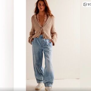 ⭐️NWOT Free People Pull on Style Jeans⭐️